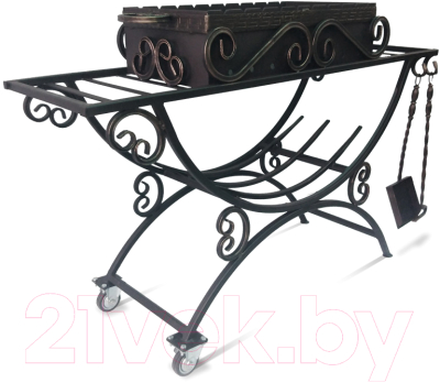 Мангал СтальСнабДизайн МК-4 Лодочка-3