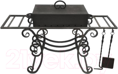 Мангал СтальСнабДизайн МК-6 Ладья - фото