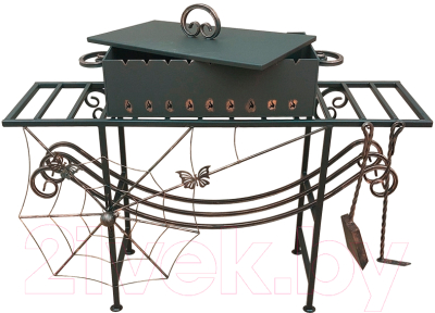 Мангал СтальСнабДизайн МК-7 Паучок - фото