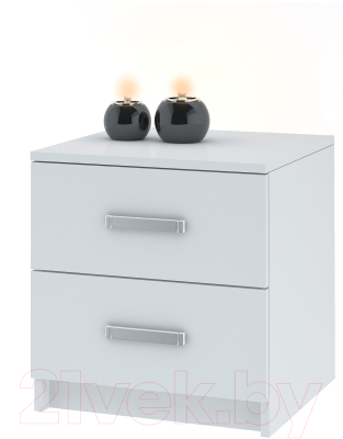 Прикроватная тумба НК Мебель Лофт 420 с 2-мя ящиками / 72230006 - фото