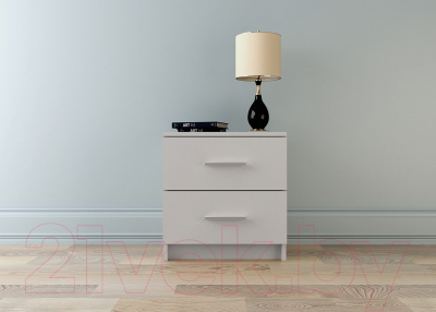 Прикроватная тумба НК Мебель Лофт 420 с 2-мя ящиками / 72230006