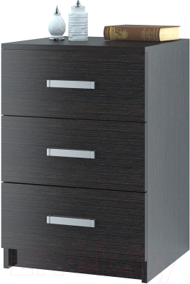 Тумба НК Мебель Лофт 420 с 3-мя ящиками / 72230010 (венге) - фото