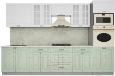 Кухонный гарнитур Интерлиния Мила Деко 3.2 - фото