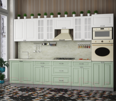 Кухонный гарнитур Интерлиния Мила Деко 3.2