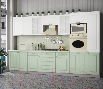 Кухонный гарнитур Интерлиния Мила Деко 3.4