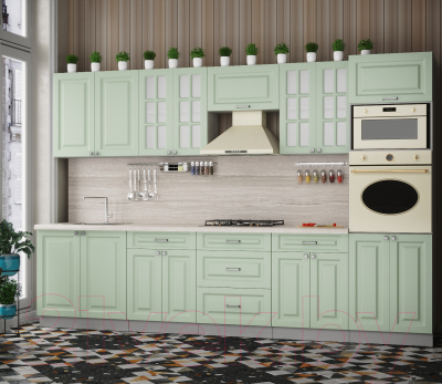 Кухонный гарнитур Интерлиния Мила Деко 3.2