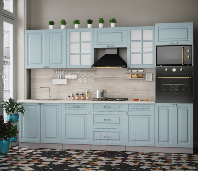 Кухонный гарнитур Интерлиния Мила Деко 3.0