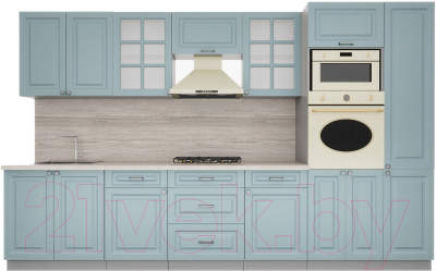 Кухонный гарнитур Интерлиния Мила Деко 3.4 - фото