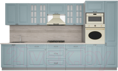 Кухонный гарнитур Интерлиния Мила Деко 3.6 - фото
