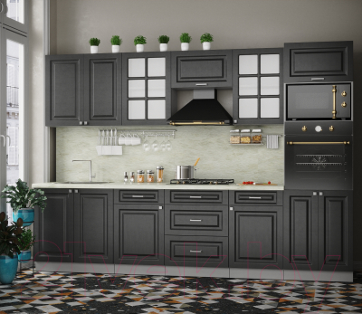 Кухонный гарнитур Интерлиния Мила Деко 3.0