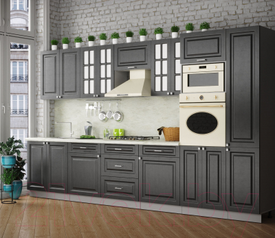 Кухонный гарнитур Интерлиния Мила Деко 3.6