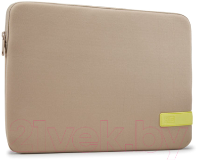 Чехол для ноутбука Case Logic Reflect 13 / REFPC113PLT/SNL (бежевый) - фото