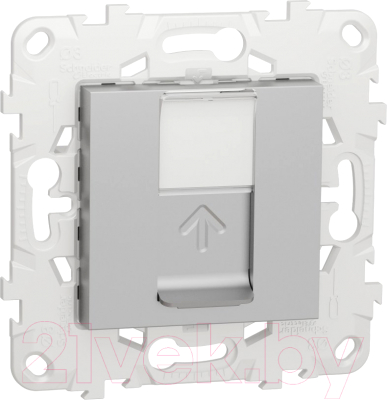Лицевая панель для розетки Schneider Electric Unica NU546130 - фото