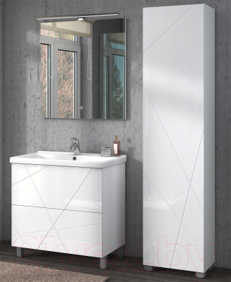 Шкаф-пенал для ванной Vigo Geometry 450