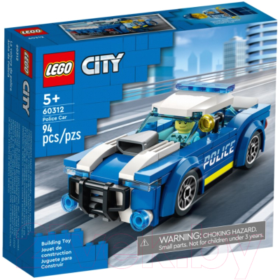 Конструктор Lego City Полицейская машина 60312 - фото