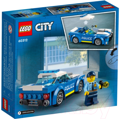 Конструктор Lego City Полицейская машина 60312
