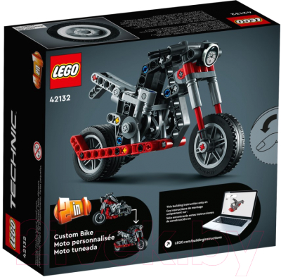 Конструктор Lego Technic Мотоцикл 42132