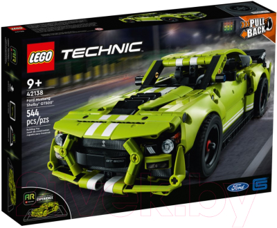 Конструктор инерционный Lego Technic Суперкар Ford Mustang Shelby GT500 42138 - фото