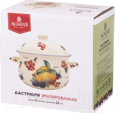 Кастрюля Agness 934-549