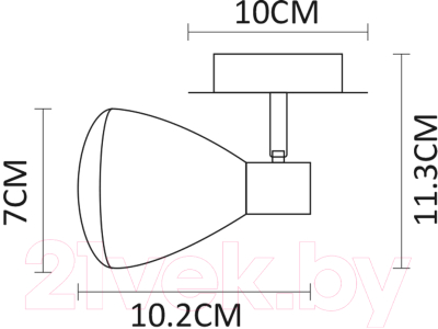 Спот Arte Lamp Gioved Nero A6008AP-1BK