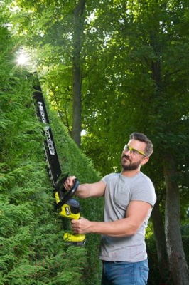 Кусторез аккумуляторный Ryobi HP RY18HTX60A-0