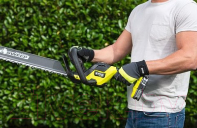 Кусторез аккумуляторный Ryobi HP RY18HTX60A-0
