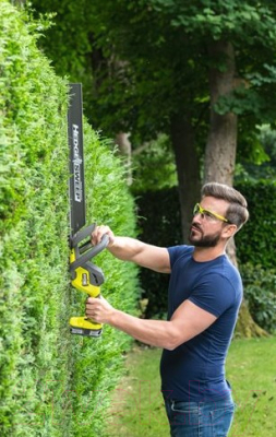 Кусторез аккумуляторный Ryobi RY18HT55A-0 (5133004909)