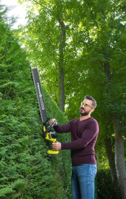Кусторез аккумуляторный Ryobi RY18HT55A-0 (5133004909)