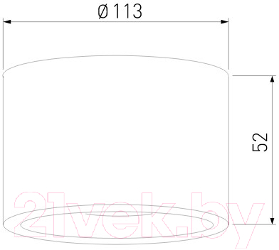 Светильник уличный Elektrostandard Light LED 2135 35141/H