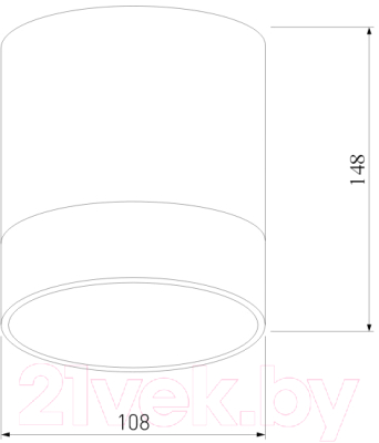 Светильник уличный Elektrostandard Light LED 2107 35140/H