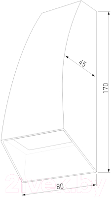 Бра уличное Elektrostandard 1016 Techno
