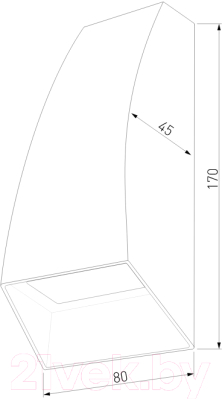 Бра уличное Elektrostandard 1016 Techno