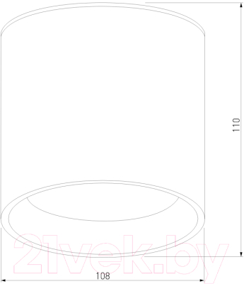 Светильник уличный Elektrostandard Light LED 2105 35132/H
