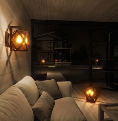 Фонарь уличный Elektrostandard Ambra F 35133/F