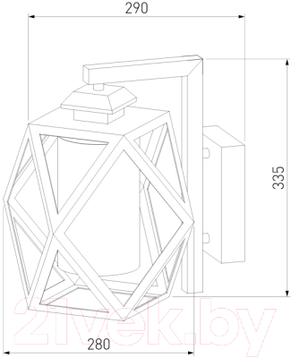 Бра уличное Elektrostandard Ambra D 35133/D