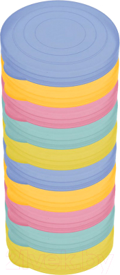 Набор крышек для банок Мультидом Радуга / ЭМ76-96 - фото