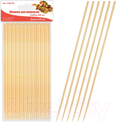 Набор одноразовых шпажек Мультидом VL80-48