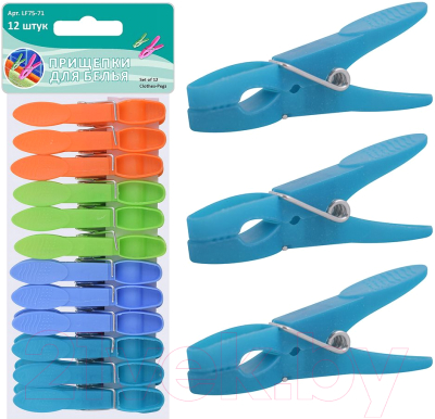 Прищепки Мультидом LF75-71 - фото