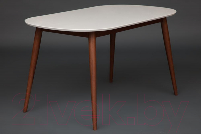 Обеденный стол Tetchair Max (белый/коричневый)