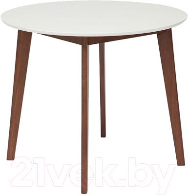 Обеденный стол Tetchair Bosco (белый/коричневый) - фото