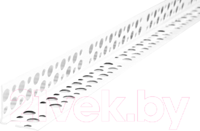 Уголок штукатурный Profigips Перфорированный ПВХ 23x23x3000 - фото