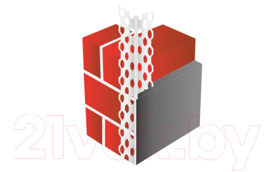 Уголок штукатурный Profigips Для мокрых штукатурок 6 3м