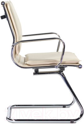 Кресло офисное Brabix Kayman CF-102 / 532573 (экокожа, хром/бежевый)