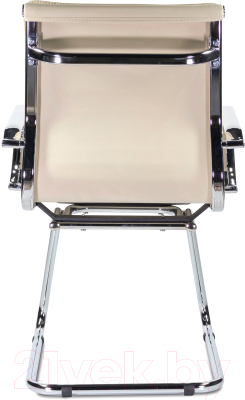 Кресло офисное Brabix Kayman CF-102 / 532573 (экокожа, хром/бежевый)