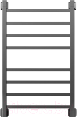 Полотенцесушитель водяной Двин Plaza L 80x50 (черный матовый)