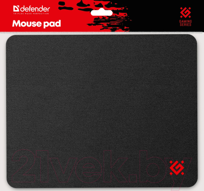 Коврик для мыши Defender Black / 50550 