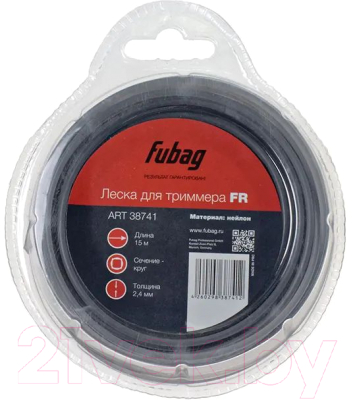 Леска для триммера Fubag FR 38741 - фото