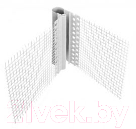 Профиль примыкающий оконный Profigips Деформационный ПВХ V 2.5м - фото