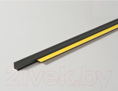 Профиль примыкающий оконный Profigips Графитовый 6мм 2.5м