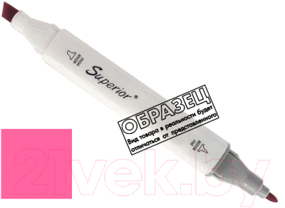 Маркер перманентный Superior Двухсторонний 88 - фото